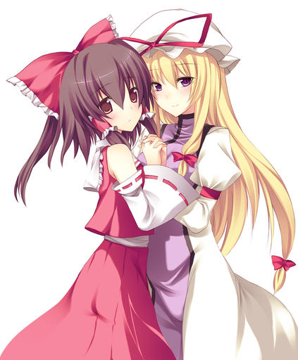 Touhou Project 08: Imperishable Night - Best Art of Touhou. Part III [Shoujo-Ai]